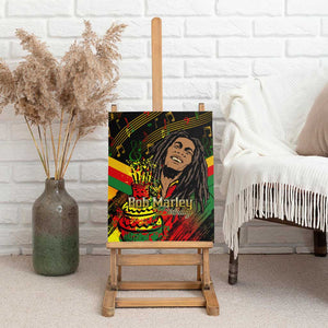 The Father of Reggae Canvas Wall Art - Legendary Birthday Tribute