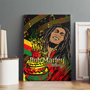 The Father of Reggae Canvas Wall Art - Legendary Birthday Tribute