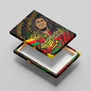 The Father of Reggae Canvas Wall Art - Legendary Birthday Tribute