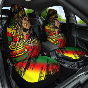 The Father of Reggae Car Seat Cover - Legendary Birthday Tribute