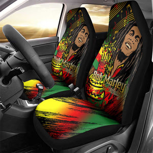 The Father of Reggae Car Seat Cover - Legendary Birthday Tribute