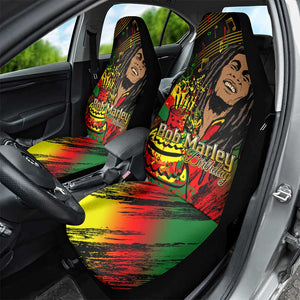 The Father of Reggae Car Seat Cover - Legendary Birthday Tribute