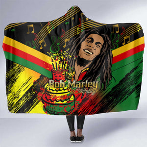 The Father of Reggae Hooded Blanket - Legendary Birthday Tribute