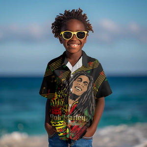 The Father of Reggae Kid Hawaiian Shirt - Legendary Birthday Tribute