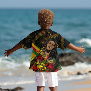 The Father of Reggae Kid Hawaiian Shirt - Legendary Birthday Tribute