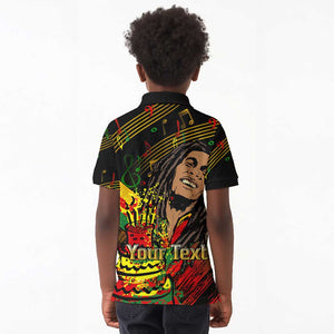 The Father of Reggae Kid Polo Shirt - Legendary Birthday Tribute