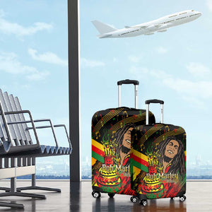 The Father of Reggae Luggage Cover - Legendary Birthday Tribute