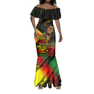 The Father of Reggae Mermaid Dress - Legendary Birthday Tribute