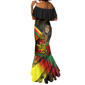 The Father of Reggae Mermaid Dress - Legendary Birthday Tribute