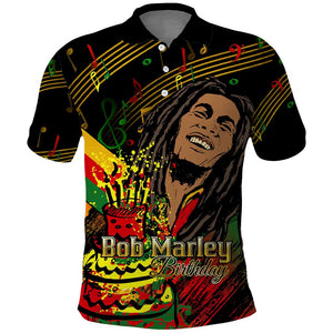 The Father of Reggae Polo Shirt - Legendary Birthday Tribute