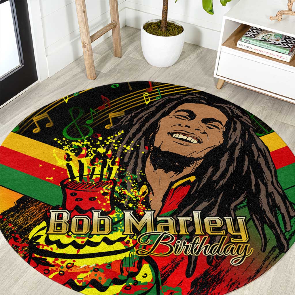 The Father of Reggae Round Carpet - Legendary Birthday Tribute