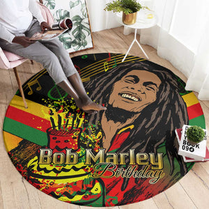 The Father of Reggae Round Carpet - Legendary Birthday Tribute