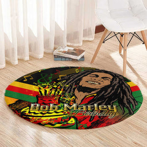 The Father of Reggae Round Carpet - Legendary Birthday Tribute