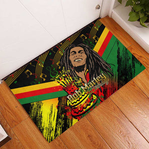 The Father of Reggae Rubber Doormat - Legendary Birthday Tribute