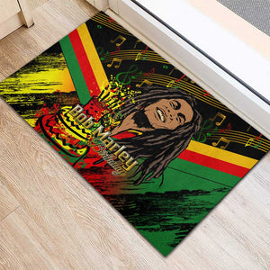 The Father of Reggae Rubber Doormat - Legendary Birthday Tribute