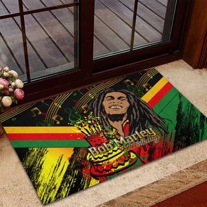 The Father of Reggae Rubber Doormat - Legendary Birthday Tribute