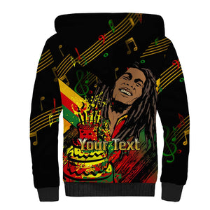 The Father of Reggae Sherpa Hoodie - Legendary Birthday Tribute