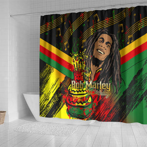 The Father of Reggae Shower Curtain - Legendary Birthday Tribute