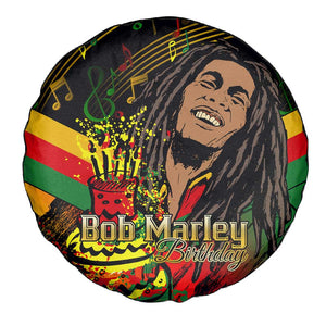 The Father of Reggae Spare Tire Cover - Legendary Birthday Tribute