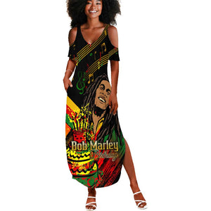 The Father of Reggae Summer Maxi Dress - Legendary Birthday Tribute