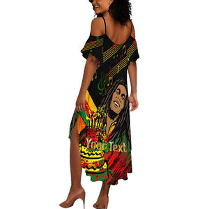 The Father of Reggae Summer Maxi Dress - Legendary Birthday Tribute