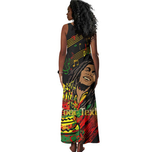 The Father of Reggae Tank Maxi Dress - Legendary Birthday Tribute