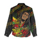 The Father of Reggae Women Casual Shirt - Legendary Birthday Tribute LT01