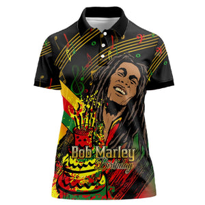 The Father of Reggae Women Polo Shirt - Legendary Birthday Tribute