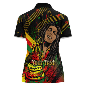 The Father of Reggae Women Polo Shirt - Legendary Birthday Tribute