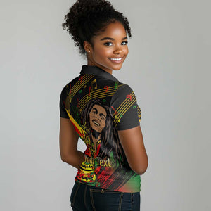 The Father of Reggae Women Polo Shirt - Legendary Birthday Tribute