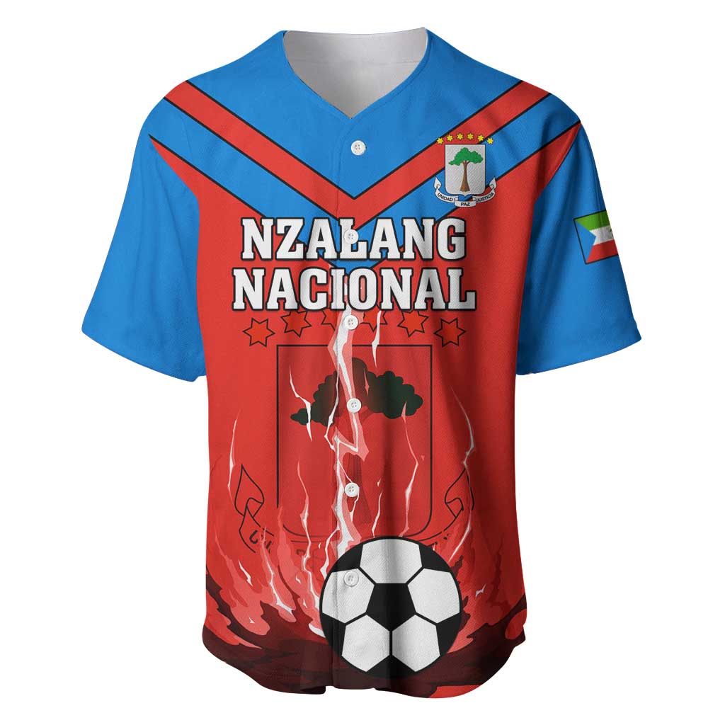 Support Nzalang Nacional - Equatorial Guinea Football Baseball Jersey