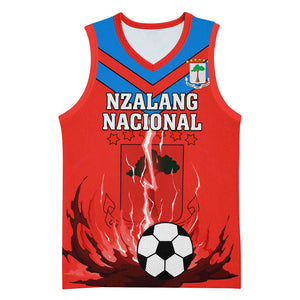 Support Nzalang Nacional - Equatorial Guinea Football Basketball Jersey LT01