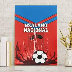 Support Nzalang Nacional - Equatorial Guinea Football Canvas Wall Art