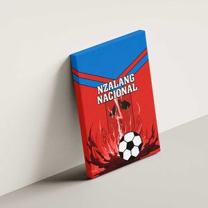 Support Nzalang Nacional - Equatorial Guinea Football Canvas Wall Art