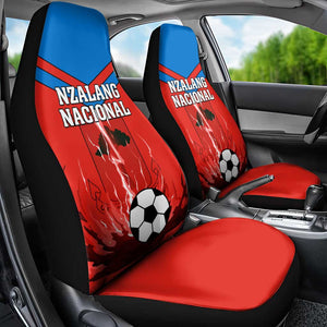 Support Nzalang Nacional - Equatorial Guinea Football Car Seat Cover