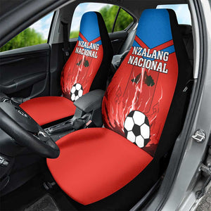 Support Nzalang Nacional - Equatorial Guinea Football Car Seat Cover