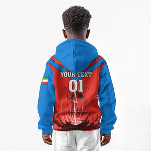 Support Nzalang Nacional - Equatorial Guinea Football Kid Hoodie