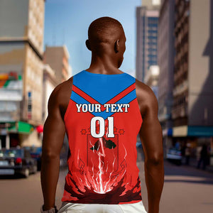 Support Nzalang Nacional - Equatorial Guinea Football Men Tank Top