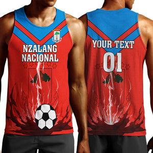 Support Nzalang Nacional - Equatorial Guinea Football Men Tank Top