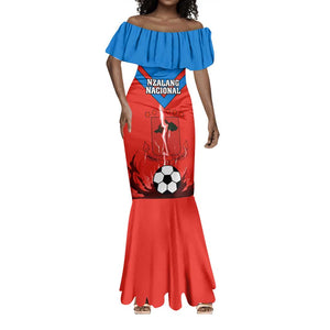 Support Nzalang Nacional - Equatorial Guinea Football Mermaid Dress