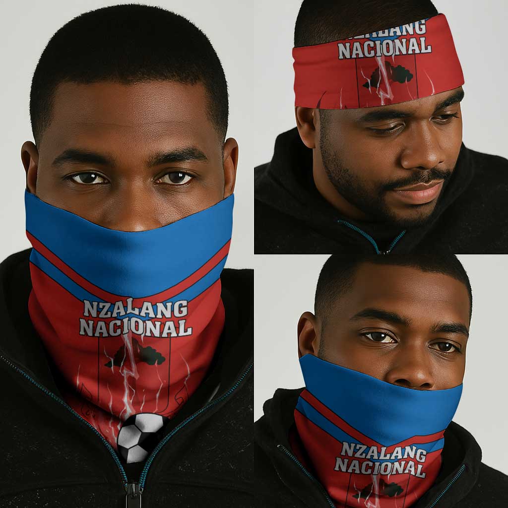 Support Nzalang Nacional - Equatorial Guinea Football Neck Gaiter LT01