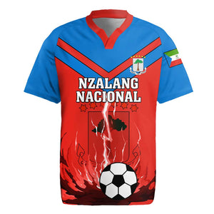 Support Nzalang Nacional - Equatorial Guinea Football Rugby Jersey