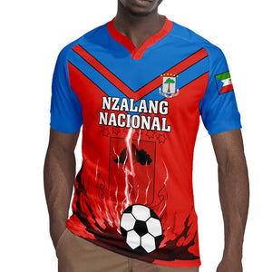 Support Nzalang Nacional - Equatorial Guinea Football Rugby Jersey