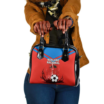 Support Nzalang Nacional - Equatorial Guinea Football Shoulder Handbag