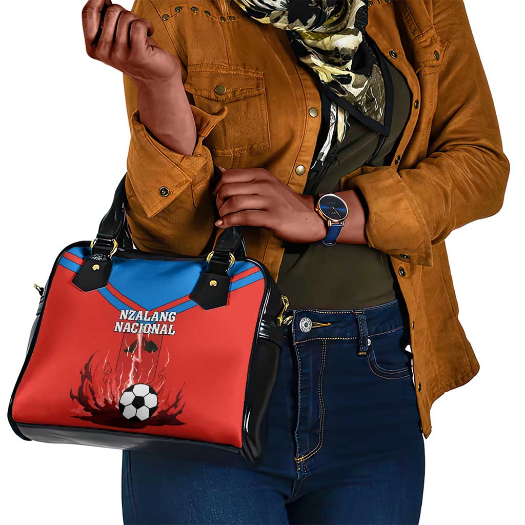 Support Nzalang Nacional - Equatorial Guinea Football Shoulder Handbag
