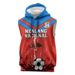 Support Nzalang Nacional - Equatorial Guinea Football Sleeveless Hoodie - African Pride