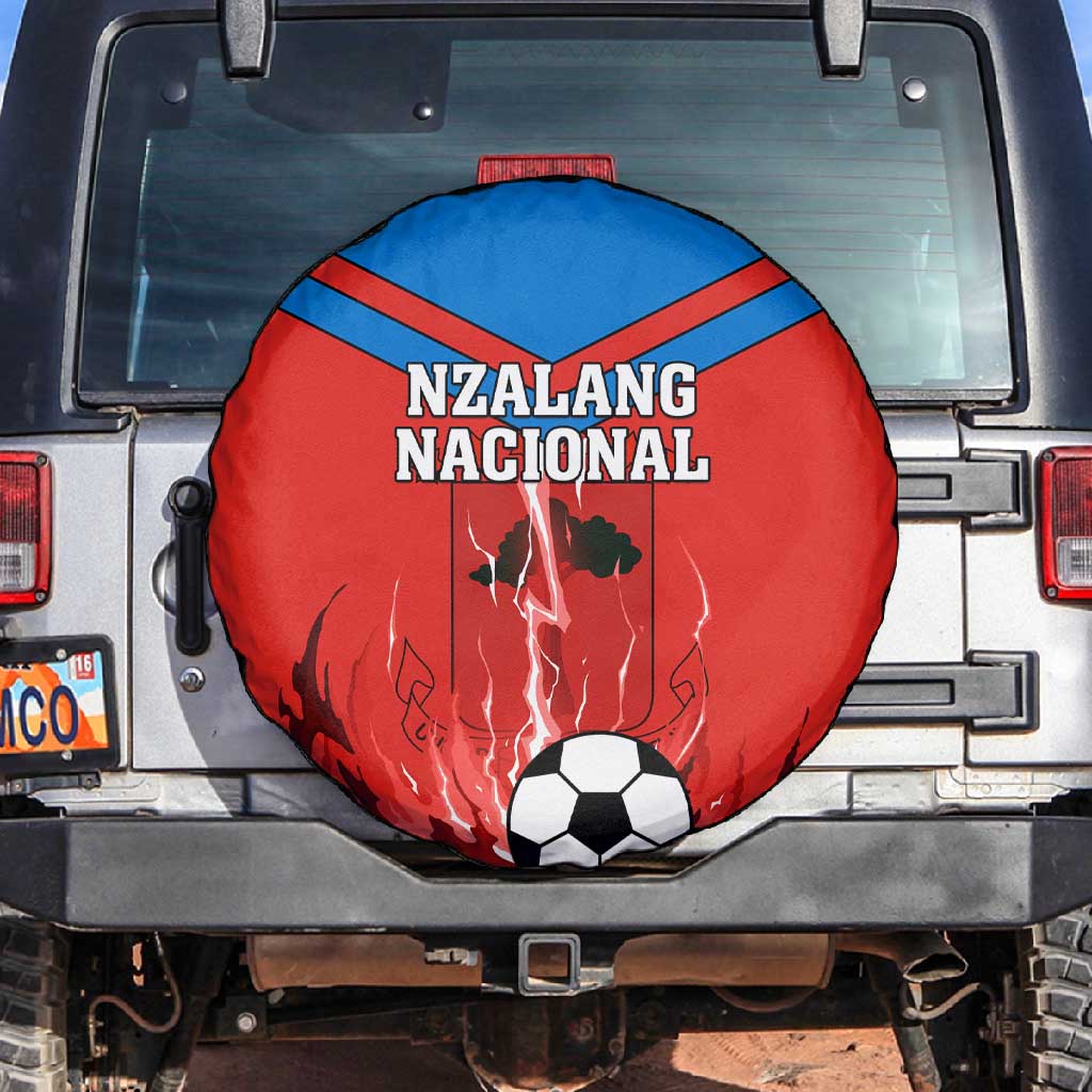 Support Nzalang Nacional - Equatorial Guinea Football Spare Tire Cover