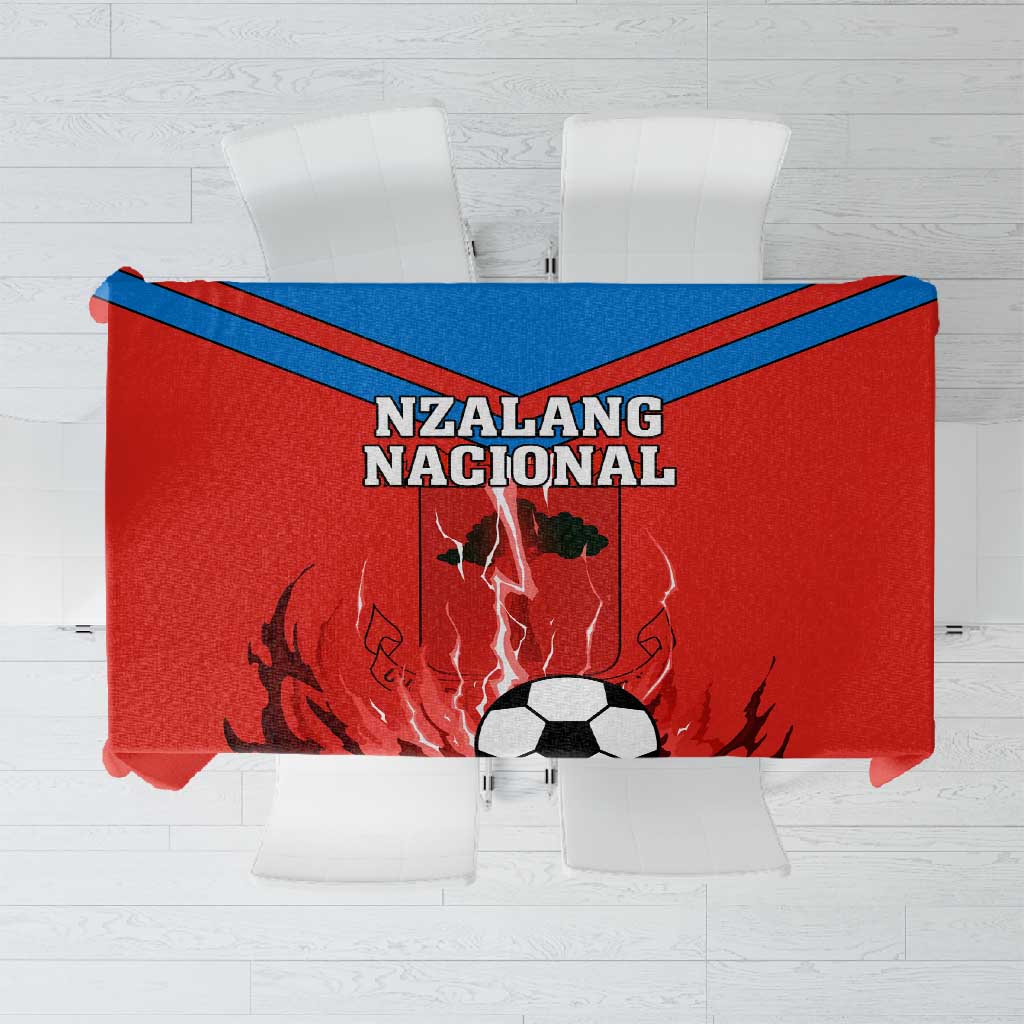 Support Nzalang Nacional - Equatorial Guinea Football Tablecloth