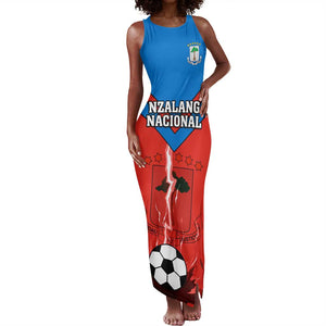 Support Nzalang Nacional - Equatorial Guinea Football Tank Maxi Dress