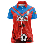 Support Nzalang Nacional - Equatorial Guinea Football Women Polo Shirt